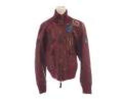 The Get Down | Dizzee’s Oxblood Leather Bomber Jacket | ScreenBid