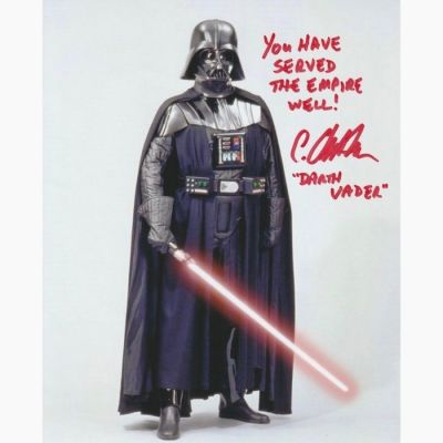 Star Wars Episode V: The Empire Strikes Back - Signed by C Andrew Nelson (Darth Vader) | Catawiki