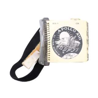 APOLLO 13 (1995) - Lot 20 - Jim Lovell‘s (Tom Hanks) Lunar Surface Cuff Checklist