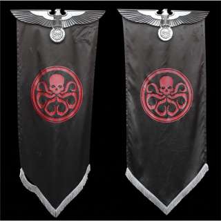 Captain American: The First Avenger - Lot 90 - Pair of Hydra logo banners