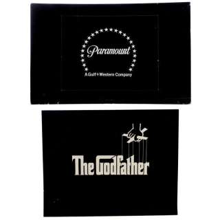 The Godfather (1972) | Opening and Closing Title Card Set | Propstore