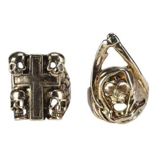 SONS OF ANARCHY (T.V. SERIES, 2008-2014) - Lot #1378 : Pair of Harry "Opie" Winston (Ryan Hurst) Rings