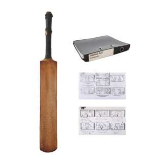 SHAUN OF THE DEAD (2004) - Lot #342 : Shaun‘s (Simon Pegg) Stunt Cricket Bat and Storyboard Binder