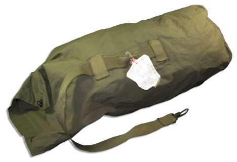 John Wayne Duffel Bag Used in Production of ‘‘The Green Berets‘‘ -- From His Estate