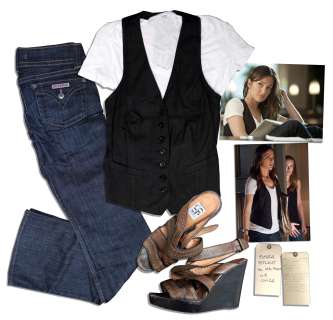 Wardrobe Ensemble From the Production of ’’The Roommate’’ -- Procured For Minka Kelly’s Stunt Double as Protagonist Sara Matthews | Nate Sanders
