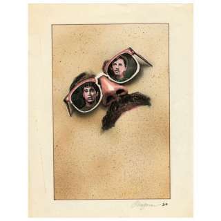 WEEKEND AT BERNIE‘S (1989) - Lot #1311 : Printed Dan Chapman Poster Comp with Hand-Illustrated Touch-Ups