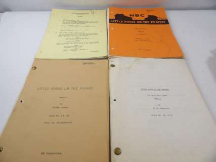 Original Lot of Little House on the Prairie Tv Series Scripts | Eagles Corps International LLC