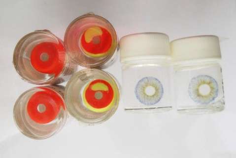 Lot 370 - Lord of Illusions/ Night of the Scarecrow/ Full Eclipse SFX Contact Lenses Collection