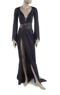 ELVIRA J & M COSTUMES ORIGINAL ELVIRA DRESS AND A-1 PLEATING SCABBARD BELT | Julien’s