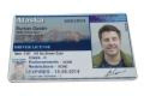 Psych - Lot 1156 - Alaska Driver License With Gus‘s Name and Shawn‘s Photo