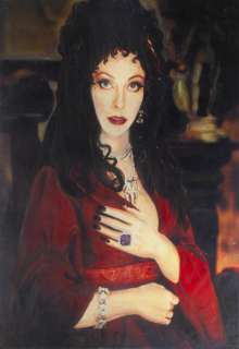 ELVIRA "ELURA HELLSUBUS" PROP PORTRAIT FROM "ELVIRA’S HAUNTED HILLS" (WITH DVD) | Julien’s