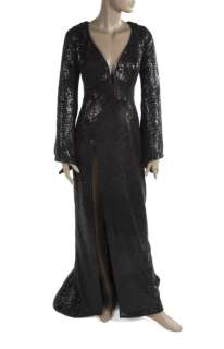 ELVIRA BLACK SEQUINED GOWN FROM KNOTT’S SCARY FARM SHOW "ELVIRA’S BIG TOP" | Julien’s