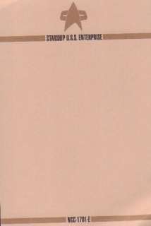 Star Trek Next Gen prop memo page | Piece of the Past