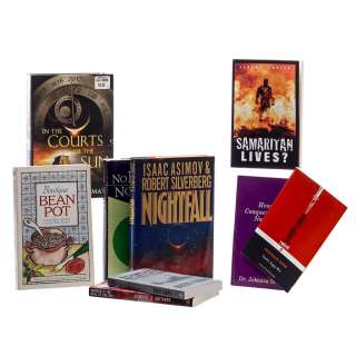 Lot #15 – Samaritan Albert Casler Martin Starr Screen Used Book Set Sc 59