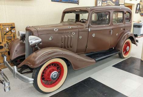 Original Stolen John Dillinger Public Enemies Movie Used 1933 Chevrolet Sedan | misc / divers