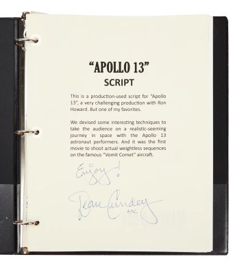Apollo 13 - Lot ##167 - First Revised Draft Script