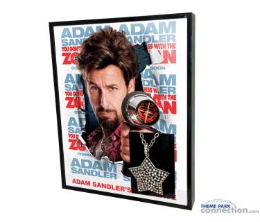 Lot 69 - You Don‘t Mess With The Zohan ADAM SANDLER Screen Used PROP Disco Star Necklace