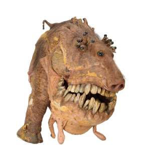 Lot 126 - Galaxy Quest | Screen-Used "Pig Lizard" Special Effects Prop with DVD