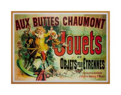 Friends | Monica Apartment "Aux Buttes Chaumont Jouets" Print Studio Made Reproduction (B) | Julien’s