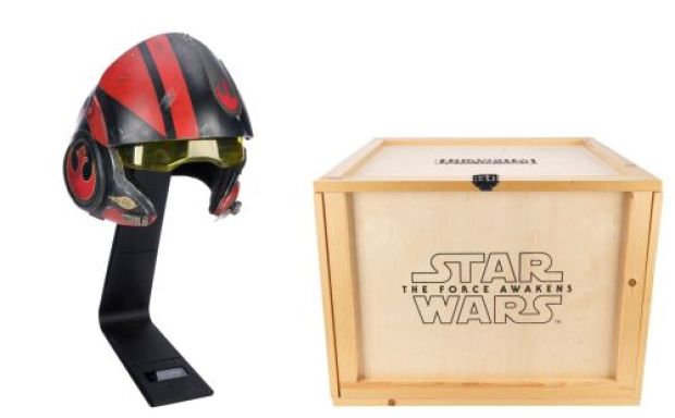 Star Wars: the Force Awakens (2015) | Lot 1219 : Propshop Poe Dameron Helmet Replica | Propstore