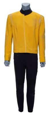Star Trek: Discovery (T.V. Series, 2019)/Star Trek: Short Treks (T.V. Series, 2019) | Men’s Starfleet Command Uniform with Gold Tunic | Propstore