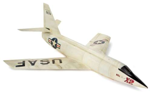 Lot 982 - Bell X-2 supersonic jet miniature from Quantum Leap.