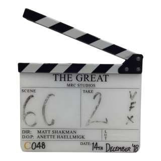 The Great Clapper Board | VIP Fan Auctions
