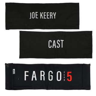 Fargo Season 5 Gator Tillman Joe Keery Production Used Fargo Year 5 Chairback, Cast Chairbacks & Joe Keery Chairback | VIP Fan Auctions