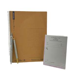 Beau is Afraid Therapist Stephen McKinley Henderson Screen Used Notebook, Prescription Pad & Pen Set Sc 2 & 6 | VIP Fan Auctions