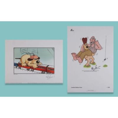 Wallace & Gromit: the Wrong Trousers (1993) | . Fine Print of Storyboard Frame and Limited Edition Print Signed by Nick Park | Propstore