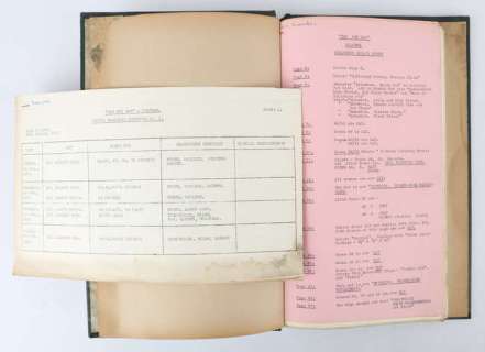 The Key Man (1957) - Original Bound Annotated First Draft Film Script, as used by producer, Alec.… | Ewbank’s