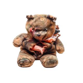 Halloween Resurrection (2002) Michael Myers Production Used Childhood Mutilated Teddy Bear & Dolls | VIP Fan Auctions