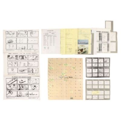 James Bond: Licence To Kill (1989) | Lot  267. Large Collection of Hand-Drawn and Printed Storyboards | Propstore