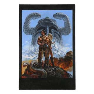 CONAN THE BARBARIAN (1982) - Lot 134 - Ron Cobb Hand-Drawn Poster Artwork