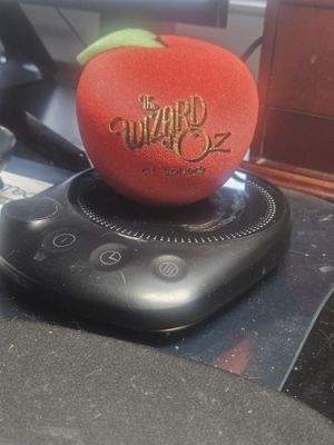 Wizard of Oz Experience Falling Apple From Ceiling Prop Sphere Las Vegas | eBay US (Buy It Now)