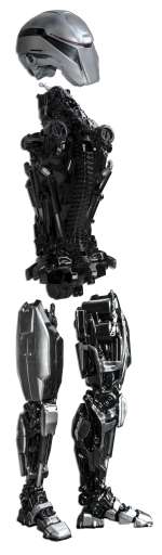 ‘‘RoboCop‘‘ OmniCorp Screen-Used Prop Body Parts From the Successful 2014 Remake of The Cult Classic