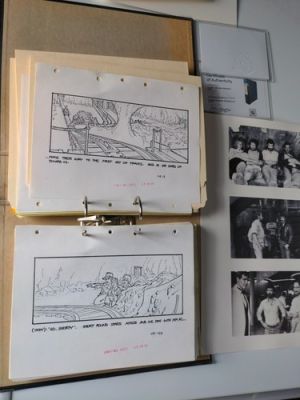 Indiana Jones Temple of Doom storyboard movie prop Spielberg Lucas STAR WARS !! | eBay US (Buy It Now)