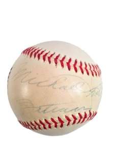 Michael Keaton Signed Baseball | Premiere Props