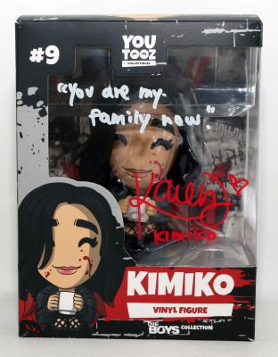 Karen Fukuhara as Kimiko Miyashiro in The Boys (JSA) Signed YouTooz Figure #9 with Character Name & Quote | SWAU