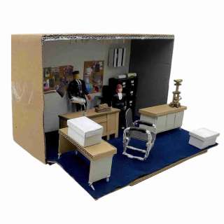 Y2K Danny (Julian Dennison) Screen Used X-Files Diorama W/ Furniture, Female Figure & Male Figure Sc Multiple | VIP Fan Auctions