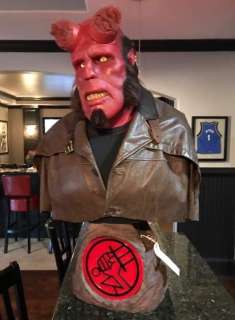 Hellboy (2004) - Life Size Custom Bust of Original Production Appliances | Hanlin Auction Service