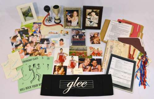 Lot 21 - Brittany (played by Heather Morris) Season 1 photo collection & key character prop lot.