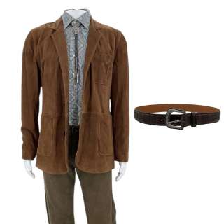 Eddington Ted Garcia (Pedro Pascal) Screen Worn Jacket, Button-Up Shirt, Jeans, Bolo Tie & Belt Ch 4 Sc 65 | VIP Fan Auctions