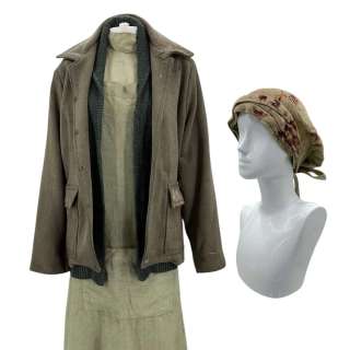 The Handmaid’s Tale June Osborne Screen Worn Apron, Dress, Jacket, Sweaters/Sweaters Shirts & Hat Ep 402 | VIP Fan Auctions