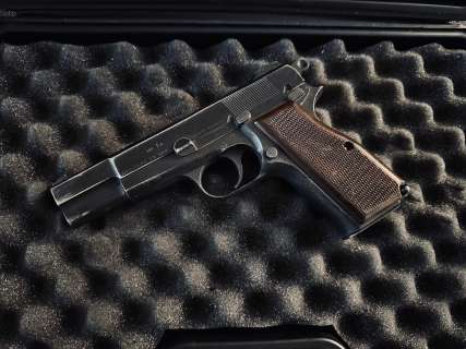 Raiders Of The Lost Ark Browning HI Power Pistol Matsuo RARE ! 1/1 | RPF Junkyard