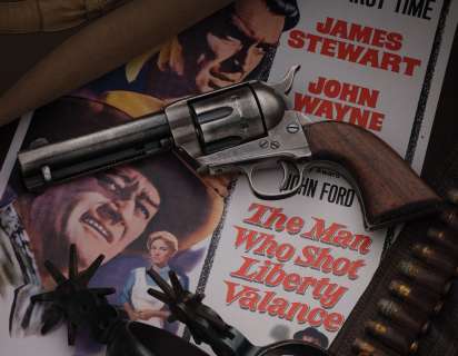 Lot #3112 - The Man Who Shot Liberty Valance Colt Single Action Amy Revolver