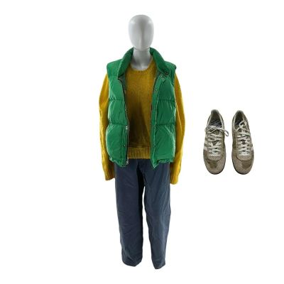 Lot #127: Oh What Fun Taylor Clauster Screen Worn Sneakers, Vest, Pants & Sweater Ch 4 Sc 62-87