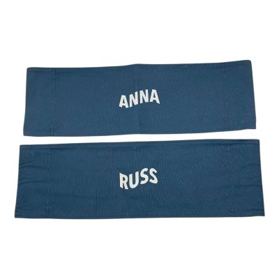 MERV Anna & Russ Production Used (2) Chairbacks | VIP Fan Auctions
