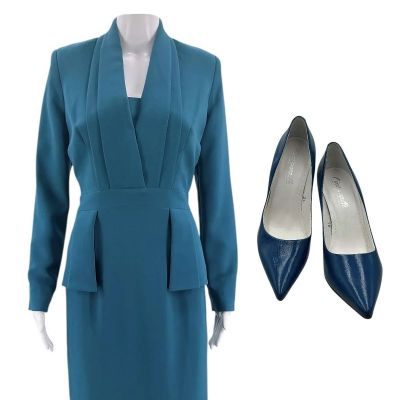 Lot 183: The Handmaid’s Tale Naomi Putnam Screen Worn Dress & Heels Ch 6 Ep 606 | VIP Fan Auctions