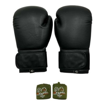 Lot 3: Preparation for the Next Life Aishe Screen Used Hand Wraps & Boxing Gloves | VIP Fan Auctions